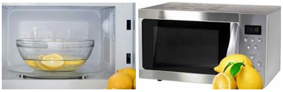 Mga pamamaraan para sa mabilis na paglilinis ng microwave na may napatunayan na mga produkto