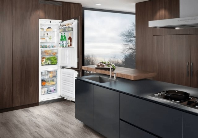 Hva er forskjellen mellom et innebygd kjøleskap og et vanlig kjøleskap?
