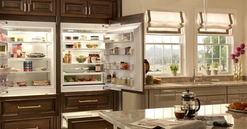 ขนาดของตู้เย็นในตัวและเกณฑ์การคัดเลือก