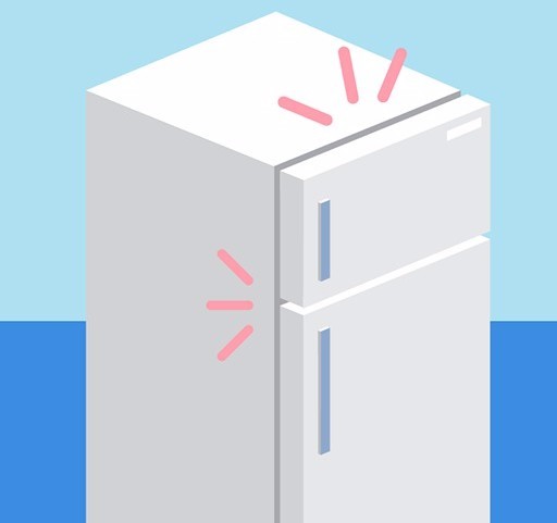 تصدر الثلاجة صوتًا نقرًا وضغطًا ونغمة رنينًا أثناء التشغيل - ما يجب القيام به
