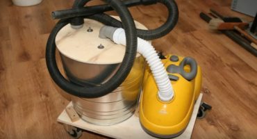 DIY konstruktion støvsuger